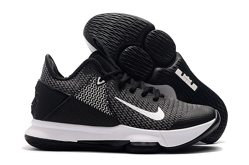 Nike LeBron Witness 4 Grey Black White Shoes